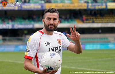 Verona-Benevento 0-3, highlights
