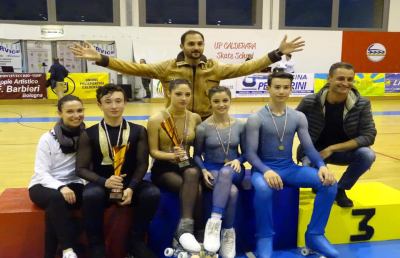 Pattinaggio artistico: ancora successi per il team dei Diavoli Verde Rosa e per le coppie marchigiane