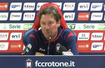 Crotone-Benevento 1-0, le voci di Stroppa e Vrenna post gara