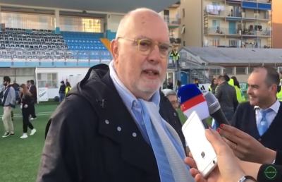 Virtus Entella di nuovo in Serie B, la gioia del presidente Gozzi: ''Torniamo dove ci spetta''