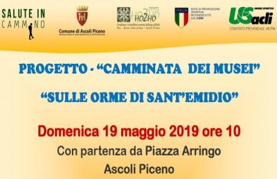 Ascoli Piceno: ''Sulle orme di Sant'Emidio'', nuova tappa del progetto “Camminata dei Musei”