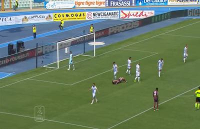 Pescara-Salernitana 2-0, highlights