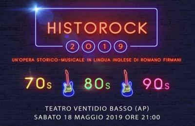 Fly Communications: torna “Historock”, cultura e rock al Teatro Ventidio Basso di Ascoli