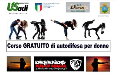 Unione Sportiva Acli Marche, a Marina di Altidona corso gratuito di autodifesa per donne