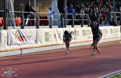 Pattinaggio corsa, la monteprandonese Pedroni conquista due ori ai Campionati Italiani