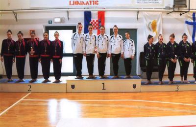 Progetto Ritmica San Benedetto, accesso alla prima tappa del Campionato Nazionale Gold di Insieme