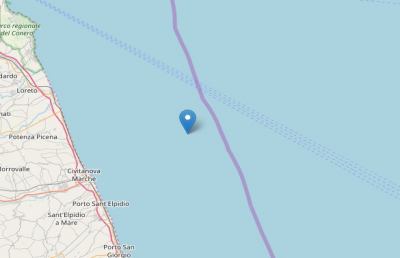 Terremoto, scossa all'alba superiore a magnitudo 3 lungo la costa fermana