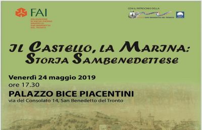 Fai, appuntamento con l'evento ''Il Castello, la Marina: Storia Sambenedettese''