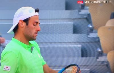 Tennis, Travaglia gioca alla grande ma viene eliminato da Mannarino al Roland Garros