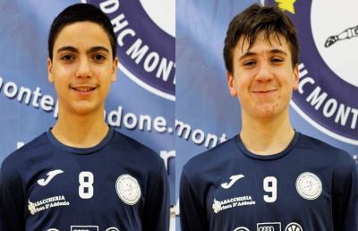 Pallamano, due giovani dell'Handball Club Monteprandone alla Coppa della Regioni 2019