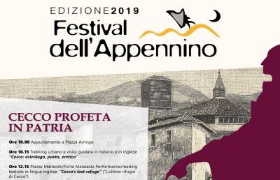 Festival dell'Appennino, evento speciale dedicato interamente a Cecco d'Ascoli
