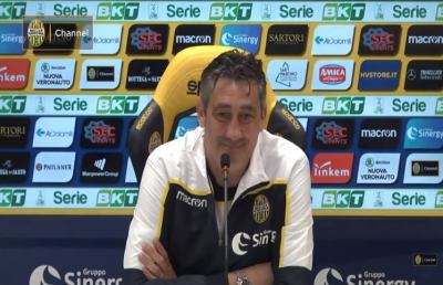 Verona-Cittadella 3-0: le voci di Aglietti, Silvestri e Zaccagni dopo la promozione in A