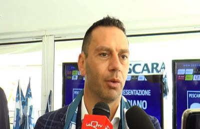 Pescara, il nuovo allenatore Zauri si presenta: “La mia squadra sarà votata al bel gioco”