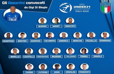 Europei Under 21, Orsolini tra i 23 convocati della super squadra a disposizione di Di Biagio
