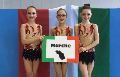 Ginnastica ritmica, ottimi piazzamenti nazionali per le atlete della Uisp di Ascoli Piceno