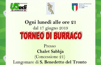 San Benedetto del Tronto: ''Sport senza età'', appuntamento con il burraco in spiaggia