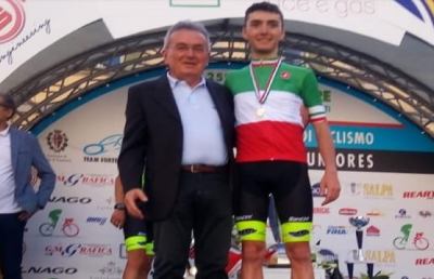 Ciclismo, il marchigiano Garofoli conquista il tricolare ai Campionati Italiani Juniores