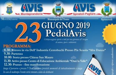Monteprandone e Spinetoli, tutto pronto per la ciclopasseggiata ''PedalAvis''