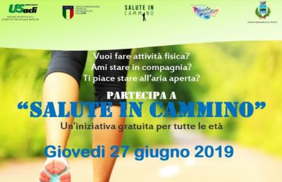 ''Salute in cammino'', nuovo appuntamento gratuito a Monsampolo del Tronto