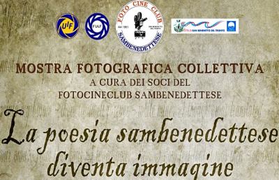 Fotocineclub Sambenedettese, iniziativa culturale ''La poesia diventa immagine''