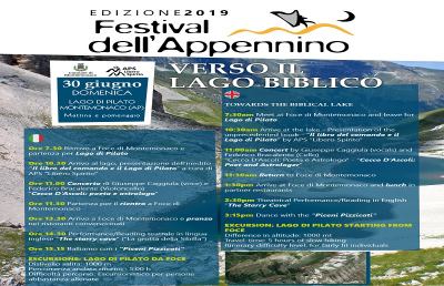 Festival dell’Appennino 2019, il 30 Giugno si sale al Lago di Pilato