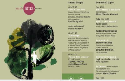 Ama Festival, presentata la kermesse culturale delle arti parlate e musicate a Castel di Lama