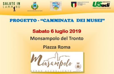 Monsampolo del Tronto, tutto pronto per iniziativa ''Camminata dei musei''