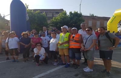 Monsampolo del Tronto, nutrito gruppo di podisti per la ''Camminata dei Musei''