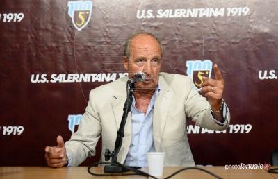 Salernitana, Lotito: “Ventura uomo giusto per noi”. Mister: “Voglio ridare entusiasmo alla tifoseria”