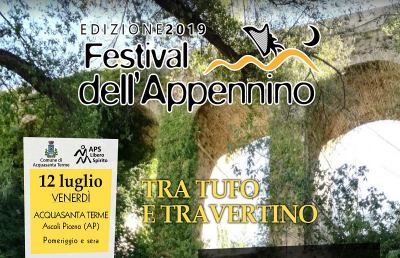 Festival dell'Appennino 2019: Montemonaco, tra ''Tra tufo e travertino''