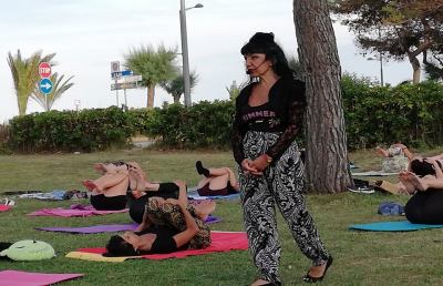 Unione Sportiva Acli Marche e Comune Ascoli insieme per iniziativa ''Summer yoga''