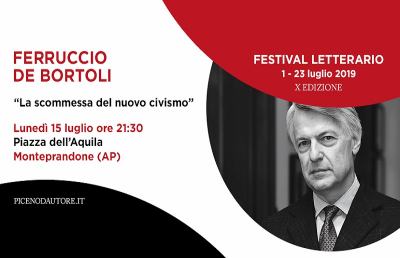 Piceno d’Autore, incontro con il giornalista Ferruccio De Bortoli   