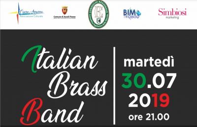 Ascoli Piceno, a fine Luglio arriva in centro storico l'Italian Brass Band