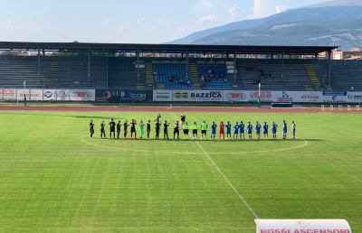 Ascoli Calcio, 10 gol nel primo test con l'Atletico Ascoli. Tripletta per Ardemagni