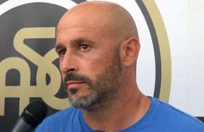 Amichevole Spezia-Ascoli 1-2, la voce di mister Italiano post gara
