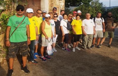 Monteprandone, nutrito gruppo di podisti per la ''Camminata per Sant'anna''