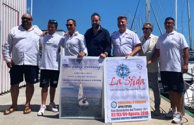 San Benedetto, al circolo nautico l'evento ''La Sfida - Memorial De Nardis''