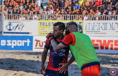 Beach soccer, Happy Car Samb in Campania per ultima tappa Serie Aon 2019