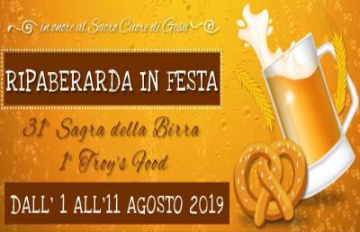 Ripaberarda di Castignano, musica e divertimento per la 31esima Sagra della Birra