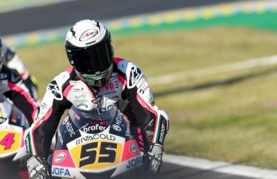 Moto3, l'ascolano Fenati al via dalla quarta fila nel Gran Premio di Repubblica Ceca