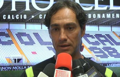 Amichevole Ascoli-Frosinone 0-1, la voce di Nesta (che parla anche di Brighenti) post gara