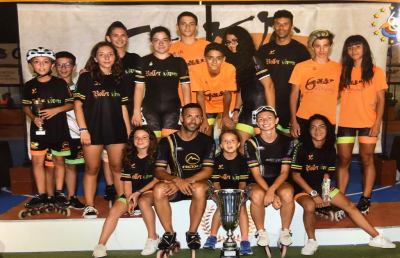 Pattinaggio, la Roller Green sul gradino più alto del podio alla 6 Giorni Rotellistica