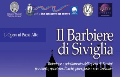 San Benedetto del Tronto, al Paese Alto grande attesa per ''Il Barbiere di Siviglia''