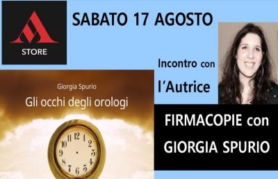  ''Gli Occhi degli Orologi'', a Martinsicuro firmacopie della scrittrice ascolana Spurio