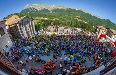 Ciclismo, 331 partecipanti alle pendici del Monte Vettore per la Montegallo Bike Tour