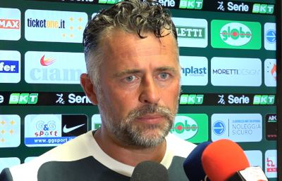 Ascoli-Trapani 3-1, la voce di Baldini post gara