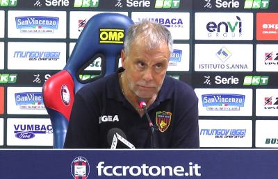 Crotone-Cosenza 0-0, le voci di Stroppa e Braglia post gara