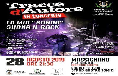 Massignano, tutto pronto per il concerto ''La mia Banda suona il Rock''