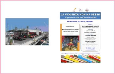 San Benedetto, al Circolo Nautico presentazione del saggio ''La violenza non ha sesso''