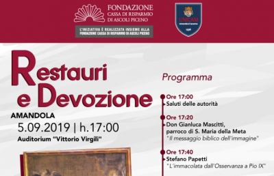 Unicam e Fondazione Carisap: restauri e devozione, l'arte salvata dal terremoto